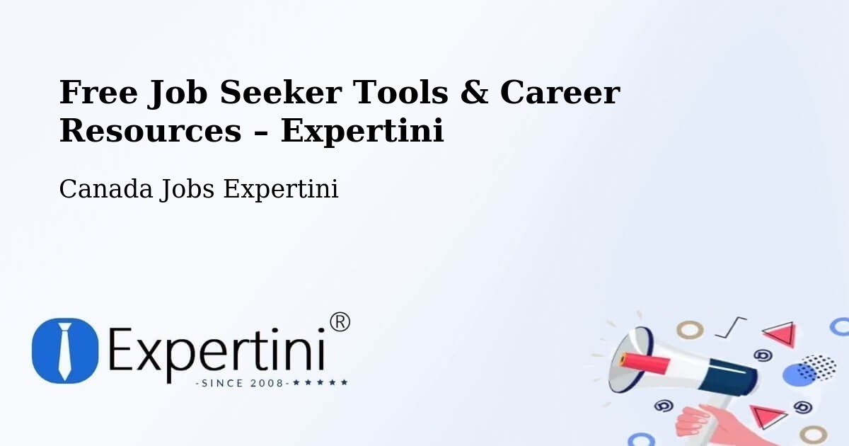 Free Job Seeker Tools & Career Resources – St. Thomas - St. Thomas, Canada Jobs Expertini