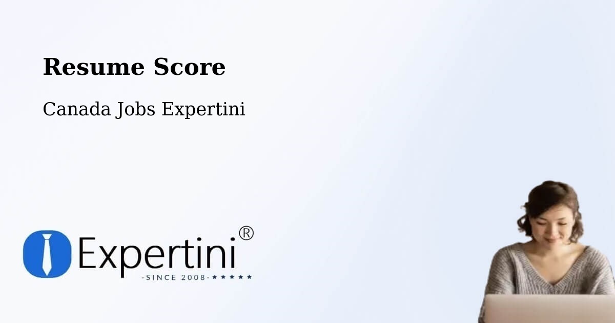 Resume Score & Job Description Match Tool – St. Thomas - Canada Jobs Expertini